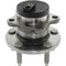 Centric Parts Hub & Bearing Assembly W/Integral Abs, 407.61005E 407.61005E - alternate 1